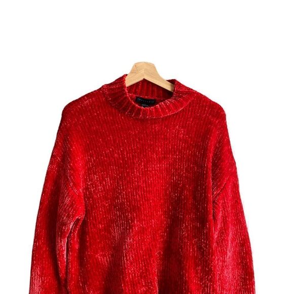 Sanctuary fuzzy mock neck sweater - Picture 3 of 7